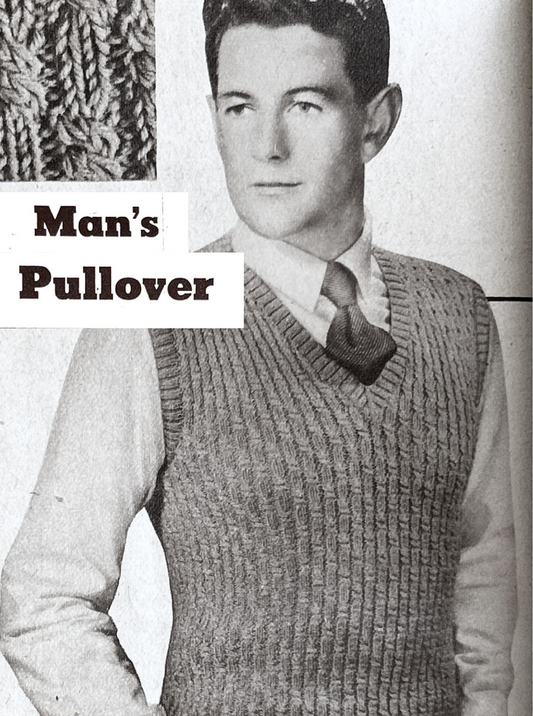 Man's Vest and Pullover